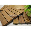 smooth merbau interlocking outdoor deck tile
